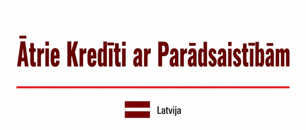 Ātrie Kredīti ar Parādsaistībām