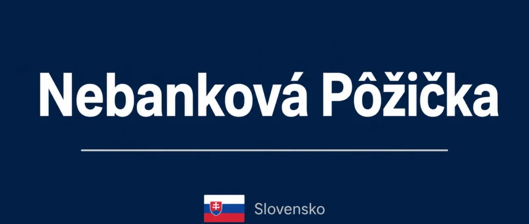 Nebanková Pôžička