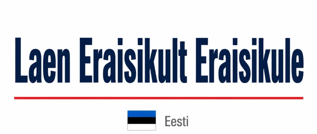 Laen Eraisikult Eraisikule