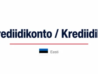 Krediidiliin ja Krediidikonto