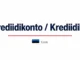 Krediidiliin ja Krediidikonto