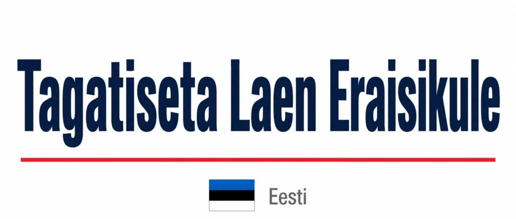 Tagatiseta Laen Eraisikule