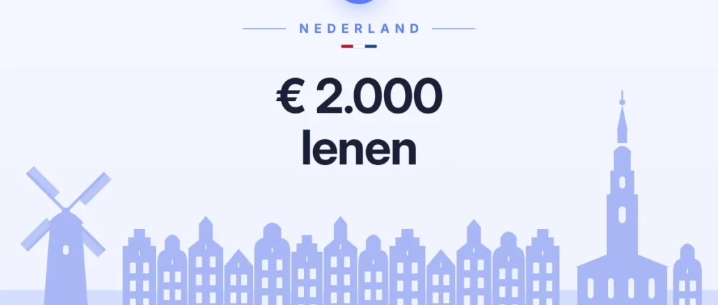 € 2.000 lenen: maandlast, JKP en de goedkoopste opties
