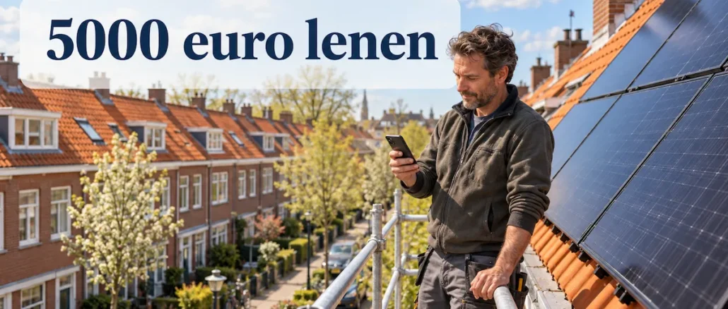 € 5.000 lenen: