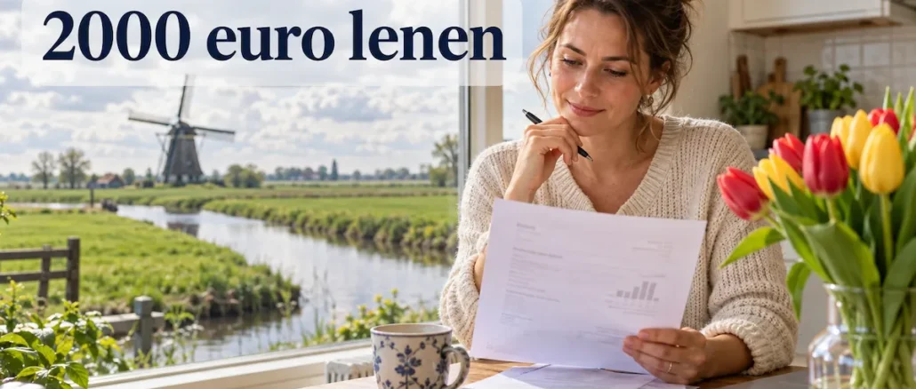 € 2.000 lenen