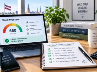 Kā labot kredītvēsturi — soli pa solim