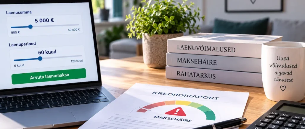 Kui suurt laenu maksehäirega reaalselt saab?