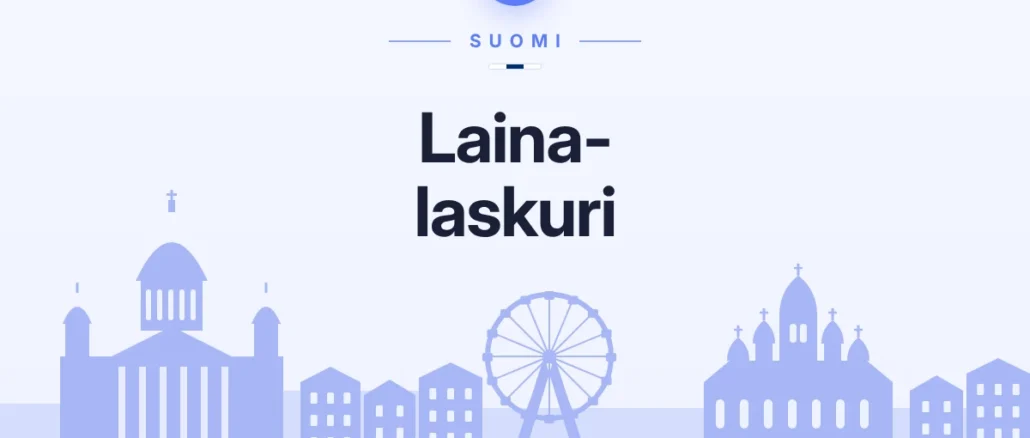 Lainalaskuri: kuukausierä, todellinen vuosikorko ja kokonaiskulut